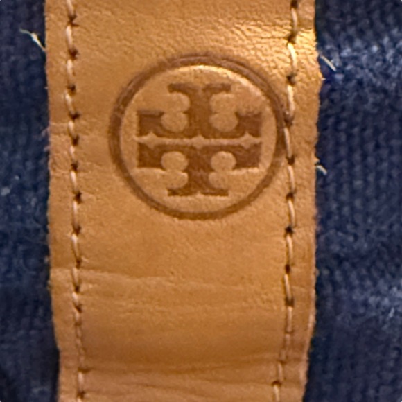 Tory Burch Women's Blanton Boat Shoes Navy Size‎ 6.5** Nautical Coastal Chic - Picture 6 of 12